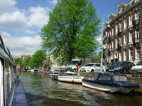 Grachtenfahrt in Amsterdam