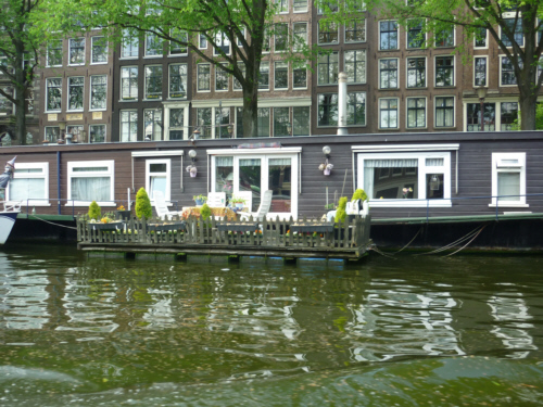 Grachtenfahrt in Amsterdam